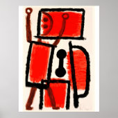 Paul Klee Kunstwerk, Locksmith Poster (Vorne)