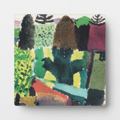 Paul Klee Kunstwerk, Park, Fotoplatte (Vorderseite)