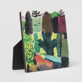 Paul Klee Kunstwerk, Park, Fotoplatte (Vorderseite)