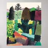 Paul Klee Kunstwerk, Park Poster (Vorne)