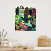Paul Klee Kunstwerk, Park Poster (Küche)