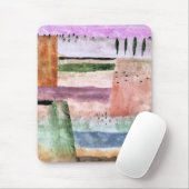 Paul Klee, Landschaft mit Pappeln, Mousepad (Mit Mouse)