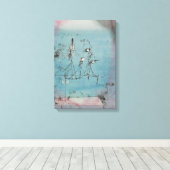 Paul Klee Leinwand Poster (Insitu (Holzboden))