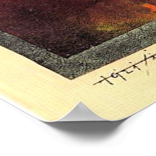 Paul Klee - Leiter der Bandit Poster (Ecke)