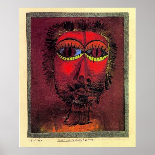 Paul Klee - Leiter der Bandit Poster (Vorne)