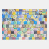 Paul Klee Letters Wrapping Paper Sheets Geschenkpapier Set (Vorderseite)