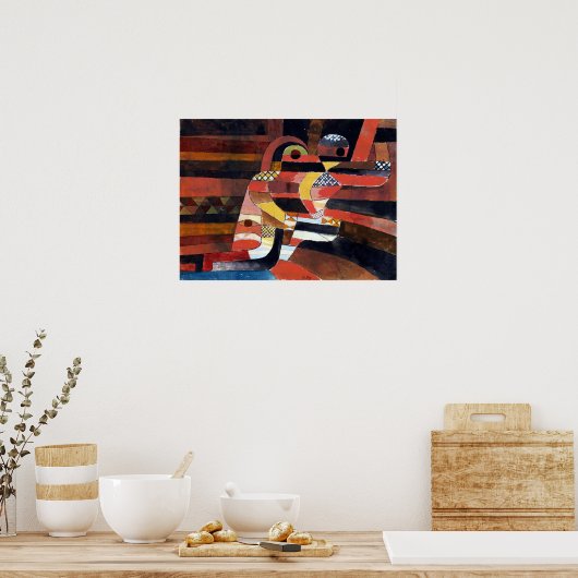 Paul Klee Lovers Poster (Küche)