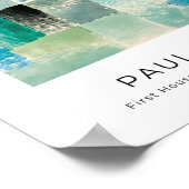 Paul Klee - Moderne Abstrakte Kunst Poster (Ecke)