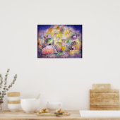 Paul Klee Oriental Pleasure Garten Poster (Küche)