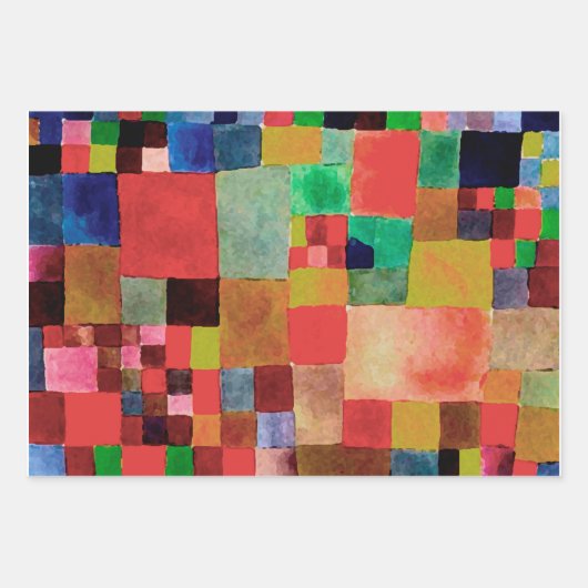 Paul Klee Pack Geschenkpapier Set (Vorderseite 2)