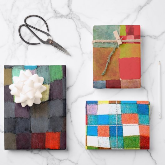 Paul Klee Pack Geschenkpapier Set (Vorderseite)