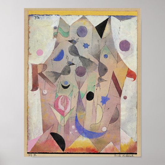 Paul Klee - Persische Nachtigallen Poster (Vorne)