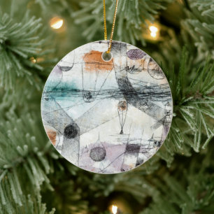 Paul Klee Pflanzen Erd- und Luftreich: Bauhaus Keramik Ornament