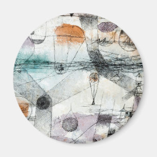 Paul Klee Pflanzen Erd- und Luftreich: Bauhaus Magnet