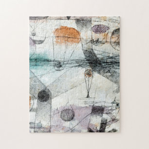 Paul Klee Pflanzen Erd- und Luftreich: Bauhaus Puzzle