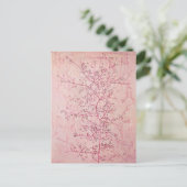 Paul Klee - Pink Spring in Deep Winter Postcard Postkarte (Stehend Vorderseite)