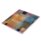 Paul Klee, Polyphone Architektur, Fliese (Seite)