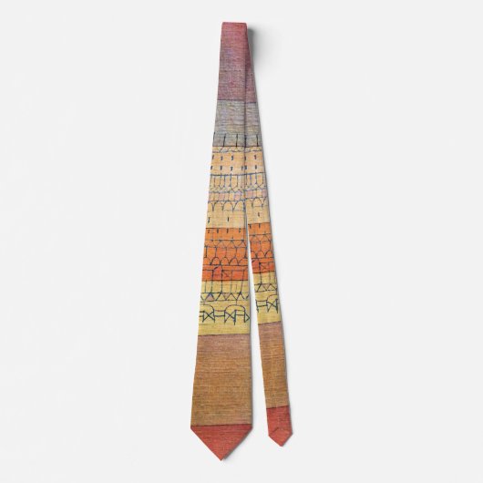 Paul Klee, Polyphone Architektur, Krawatte (Vorderseite)