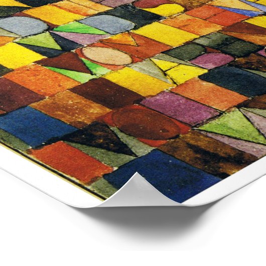 Paul Klee Poster Collage (Ecke)