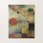 Paul Klee Red Balloon Abstrakt Art Painting Puzzle (Vertikal)