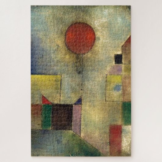 Paul Klee Red Balloon Abstrakt Art Painting Puzzle (Vertikal)