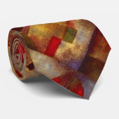 Paul Klee Red Balloon Abstrakte farbenfrohe Kunst Krawatte (Gerollt)