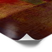 Paul Klee Red Balloon Abstrakte farbenfrohe Kunst Poster (Ecke)