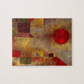 Paul Klee Red Balloon Abstrakte farbenfrohe Kunst Puzzle (Horizontal)