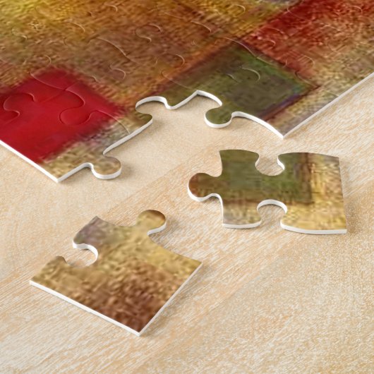 Paul Klee Red Balloon Abstrakte farbenfrohe Kunst Puzzle (Seite)