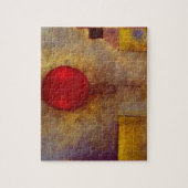 Paul Klee Red Balloon Abstrakte farbenfrohe Kunst Puzzle (Vertikal)