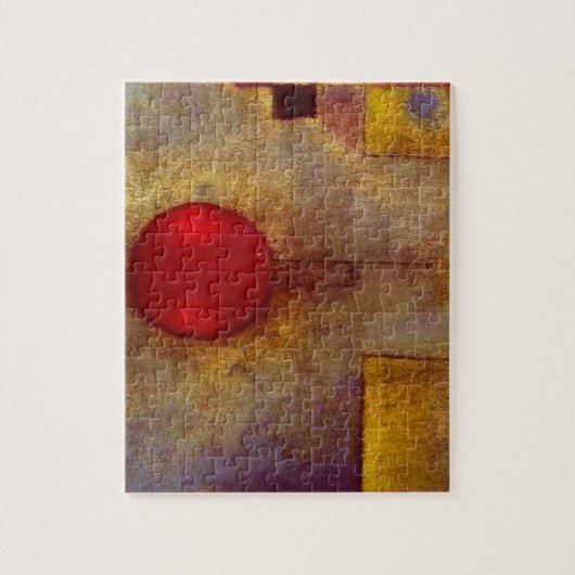 Paul Klee Red Balloon Abstrakte farbenfrohe Kunst Puzzle (Vertikal)