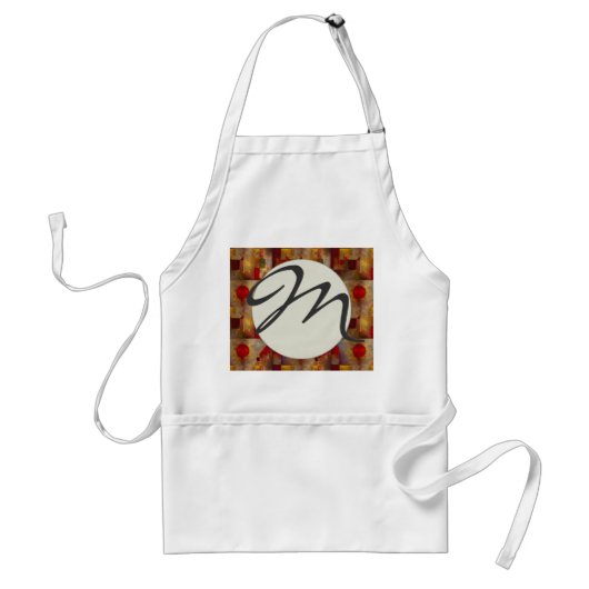 Paul Klee Red Balloon Abstrakte farbenfrohe Kunst Schürze (Vorne)