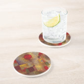 Paul Klee Red Balloon Abstrakte farbenfrohe Kunst Untersetzer (Seite)