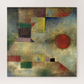 Paul Klee Red Balloon Abstrakte Malerei Puzzle (Horizontal)