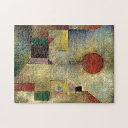 Paul Klee Red Balloon Abstraktes Gemälde Puzzle (Horizontal)