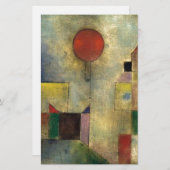 Paul Klee Red Balloon Briefpapier (Vorne/Hinten)