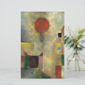 Paul Klee Red Balloon Briefpapier (Stehend Vorderseite)