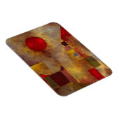 Paul Klee Red Balloon Colorful Abstrakt Magnet (Rechte Seite)