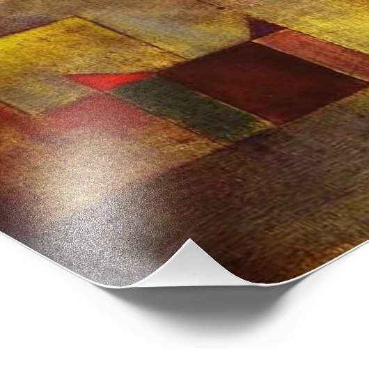 Paul Klee Red Balloon Foto Print (Ecke)