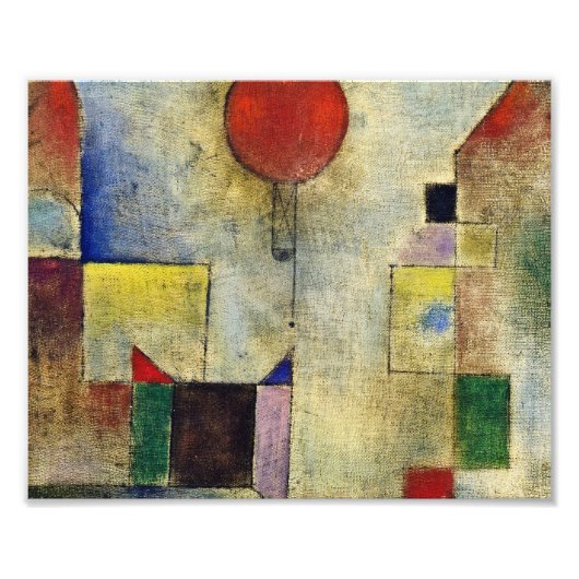 Paul Klee - Red Balloon Fotodruck (Vorne)