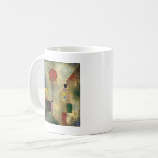 Paul Klee Red Balloon Kaffeetasse (Vorderseite Links)