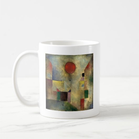 Paul Klee Red Balloon Kaffeetasse (Links)