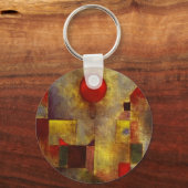 Paul Klee Red Balloon Key Chain Schlüsselanhänger (Vorderseite)
