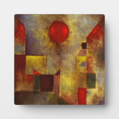 Paul Klee Red Balloon Plaque Fotoplatte (Vorderseite)