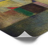 Paul Klee Red Balloon Poster (Ecke)