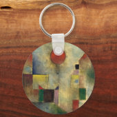 Paul Klee Red Balloon Schlüsselanhänger (Vorderseite)