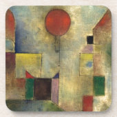 Paul Klee Red Balloon Untersetzer (Vorderseite)