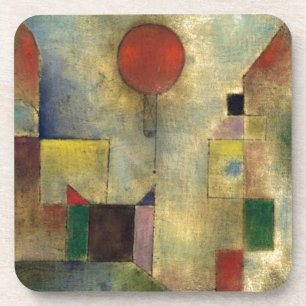 Paul Klee Red Balloon Untersetzer