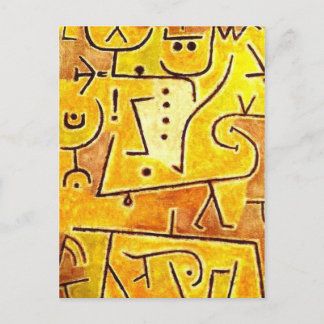 Paul Klee - Red Waistcoat Postkarte