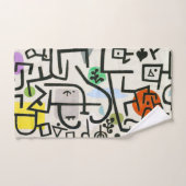 Paul Klee Rich Harbour Abstrakter Expressionismus Badhandtuch Set (Handtuch)